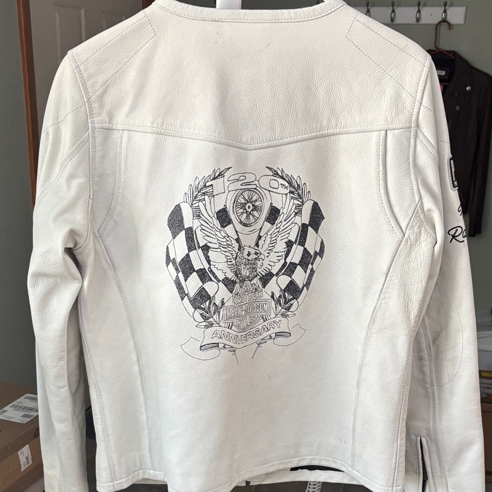 Harley-Davidson Ivory Racing Jacket - Picture 3 of 3